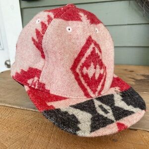 Woolrich flat brimmed baseball cap